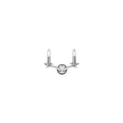 7542-2cc - Kensington 2 Light Chrome Wall Bracket