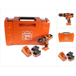 FEIN ASCM 18 QSW Trapano avvitatore a batteria 18V / 4 velocità / 40Nm + Valigetta da trasporto + 2x Batterie High Power 5,2 Ah + Caricabatterie FEIN precio
