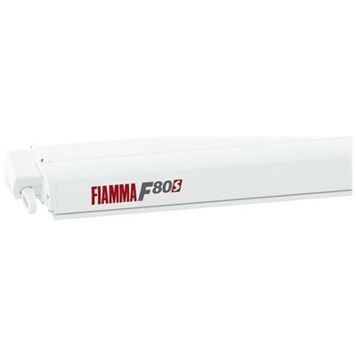 Tendalino Ad Arganello Da Tetto ''''f80s 400 Polar White'''' Con Telo Royal Grey
