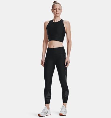 Leggings HeatGear® Armour Tonal Panel Ankle da donna