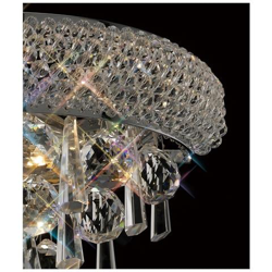 Applique Piccola 1 Luce Cromo Lucido, Cristallo precio