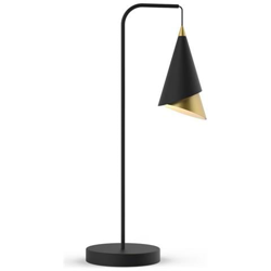 Lampada Da Tavolo Moderna A Led Nero, Oro, Bianco Caldo 3000k 234lm características
