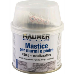 MASTICE PER MARMI E PIETRE 150 ML CON CATALIZZATORE - Maurer características