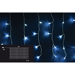 Tenda Luminosa Natalizia Luci Led Natale Prolungabile Calda Bianca Esterno 3x1mt - Temperatura di colore: Luce Bianca características