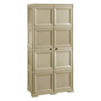 Armadio 4 Moduli Tuttopiani Sabbia 79X43X164 H