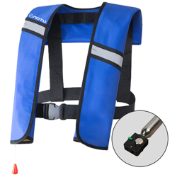 Giubbotto di salvataggio gonfiabile manuale, (senza bombola), AT9011, blu características