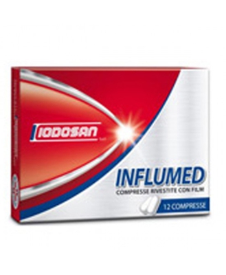 Iodosan Influmed Trattamento Sintomatico Influenza 12 Compresse Rivestite