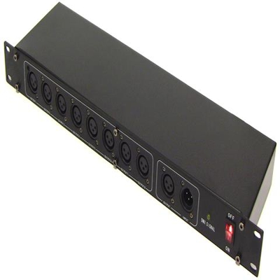 Moltiplicatore DMX 512 8-Port 1U