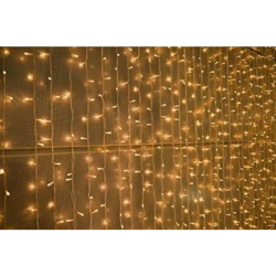 Tenda luminosa di natale 126 maxi led flash bianco caldo 250x75 prolungabile 50mt - Salone Negozio On Line precio