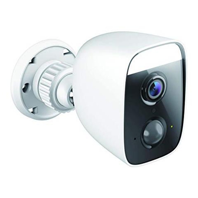 DCS-8627LH Videocamera mydlink Spotlight Wi-Fi Full HD per esterni con faro da 400 lumen, visione notturna a colori, rilevamento di movimenti e suoni basati su AI, sirena da 90 dB