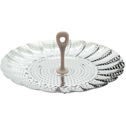 Casa Collection - Cestello Cuocivapore con Piedini e Pomolo in Nylon Diametro 28 cm en oferta