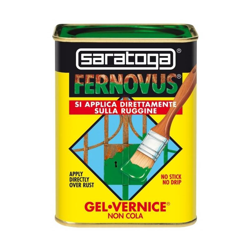 Vernice Antiruggine in Gel Fernovus, Brillante Saratoga - Rosso Positano Brillante 750ml en oferta