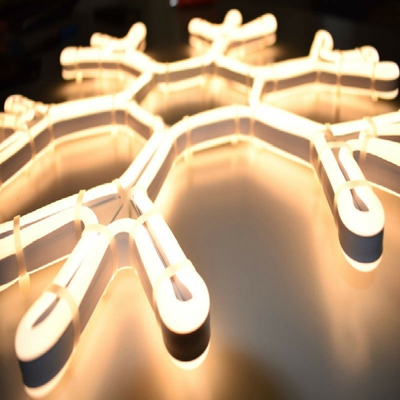 Fiocco di Natale Luminoso Bifacciale Led 50 cm Warm 4506308 - Wimex
