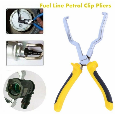 Drillpro - 220mm / 8,7 pollici Linea carburante per auto Benzina Benzina Morsetto per tubo Morsetto Tubo di rilascio Scollegamento Rimozione