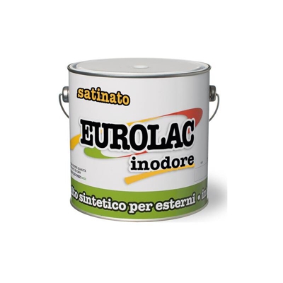 Smalto Eurolac Satinato 0,750 Nero V