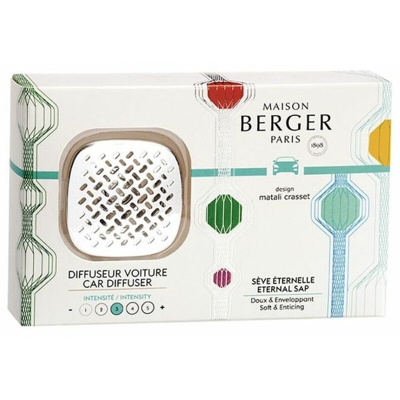 DIFFUSORE PROFUMATORE AUTO MATALI+RICARICA SEVE ETERNELLE PROFUMO MACCHINA - Maison Berger