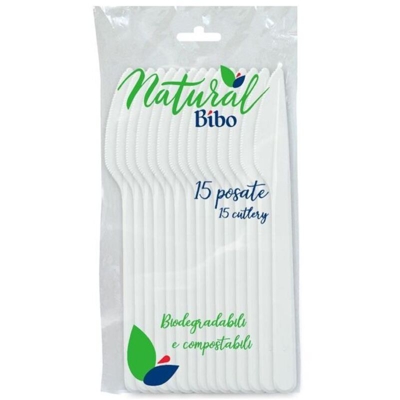 Machieraldo Gustavo - COLTELLO Pz 15 BIANCO NATURAL BIBO