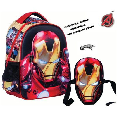 Zaino Asilo Ironman Avengers (con Maschera) 337-24054