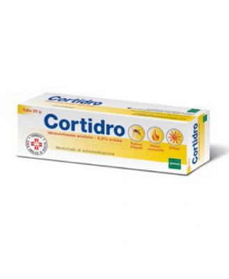 Sofar Cortidro Crema 0,5% Per Punture Di Insetto Eritemi E Ustioni 20g