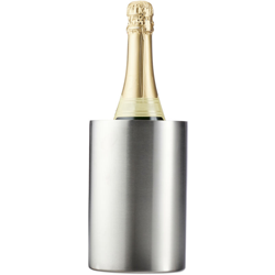 Cestello Ghiaccio in Acciaio, Doppia Parete, Isolamento, per Bottiglie di Vino & Spumante da Ø 10 cm, argento características