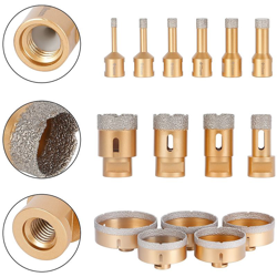 Punta a corona diamantata M14 Punta per piastrelle Punta diamantata a umido+secco Smerigliatrice angolare Flex - 70 mm características