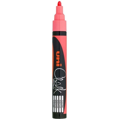 Pennarello gesso Uni Chalk Marker | Rosso - Rosso