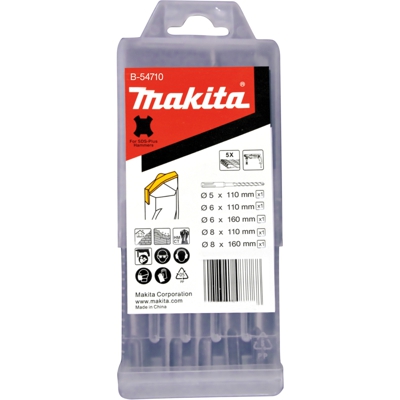 B-54710 non classificato, Drill bit set