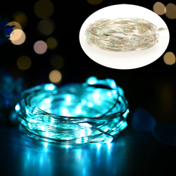 5 m 50LED della lampada si illumina contenitore di batteria piccola en oferta
