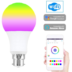 Lampadina Smart WiFi Lampadina LED Smart per Alexa Google Home Tmall Genie 7W B22 Bianco características