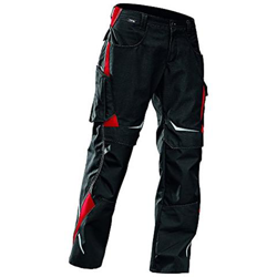 Pantaloni Da Lavoro, 1 Pezzi, 48, Nero / Rosso, 23.245.353-9.955 - 48 características