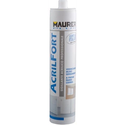 SIGGILANTE ACRILICO ACRILFORT BIANCO - Maurer