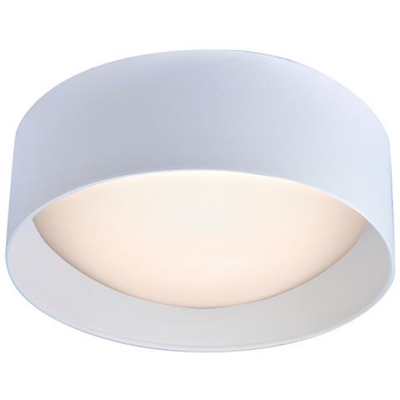 Lampada A Sospensione Cilindrica A Led Integrata Bianca Ip44
