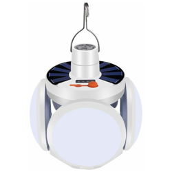 Thsinde - Lampadina solare Carica lampada 45 LED Impermeabile 90 ° Luce di emergenza solare Campeggio Illuminazione da giardino Escursionismo en oferta