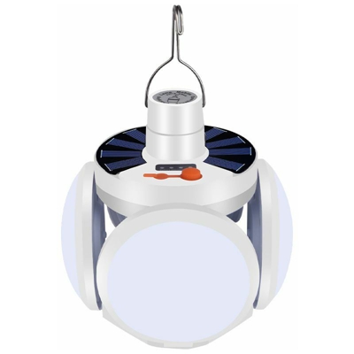 Thsinde - Lampadina solare Carica lampada 45 LED Impermeabile 90 ° Luce di emergenza solare Campeggio Illuminazione da giardino Escursionismo