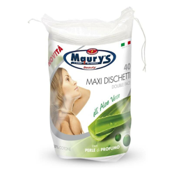 Maury'S Dischetti Struccanti Maxi Con Aloe Uso Cosmetico Levatrucco Anallergici Azione Tonificante 40 Pz en oferta