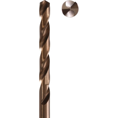 Heller 21234 2 HSS Punta a spirale per metallo 5.5 mm Lunghezza totale 93 mm Cobalto DIN 338 Alberino cilindrico 1 pz.