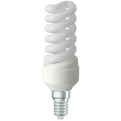 Lampadina risparmio energetico e14 15w lampada spirale luce calda extrastar
