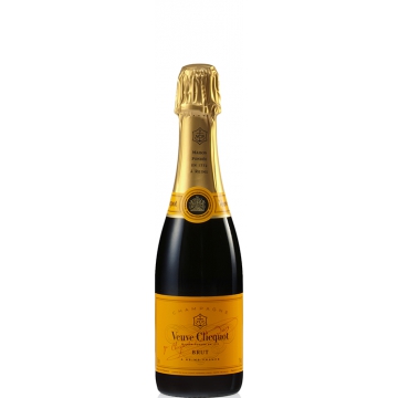 MEZZA BOTTIGLIA CHAMPAGNE VEUVE CLICQUOT - BRUT CARTE JAUNE