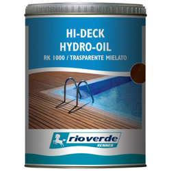 Rio Verde - Renner rk 1000 750ml trasparente mielato olio per decking bordi piscina deck verande passerelle precio