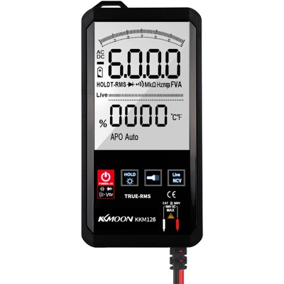 KKM126 Multimetro touch ultrafine da 4,7 pollici, spegnimento automatico, libbre senza batteria - Kkmoon