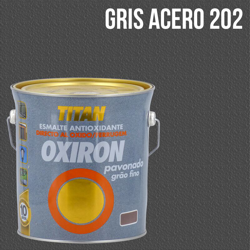 Brunitura Oxiron 4L | 4 L - 202 Steel Grey - 202 Steel Grey - Titan características
