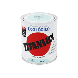 Smalto Ecologico Opaco Mate Acqua Titanlux | 750 mL - 515 verde menta - 515 verde menta precio