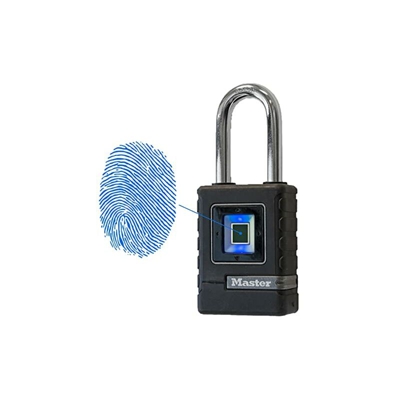 Lucchetto Biometrico Robusto [Impermeabile] [Resistente agli agenti atmosferici] [Serratura a impronta digitale e serratura di emergenza direzionale]