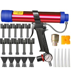 Pistola per colla pneumatica per vetro 310ML características