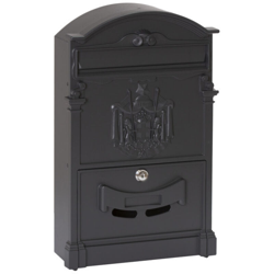 Cassetta Postale in Alluminio modello Residencia colore Nero características