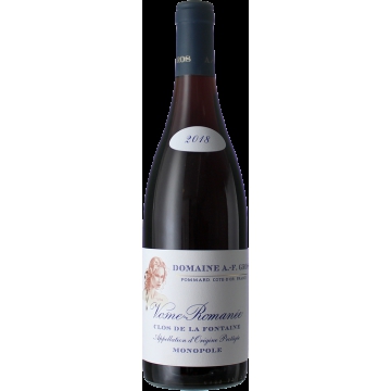 VOSNE ROMANEE - CLOS DE LA FONTAINE 2018 - DOMAINE A.-F. GROS