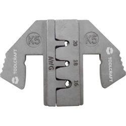 PLE-0K5 TO-6897543 Matrice di crimpaggio DEUTSCH Adatto per marchio PZ-500 - Toolcraft en oferta