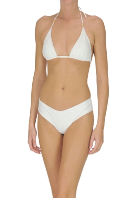 Glittered triangle bikini
