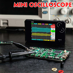 MINI DS212 Oscilloscopio a memoria digitale Larghezza di banda palmare Larghezza di banda palmare nano 1MHz Frequenza di campionamento 10MSa / s Jog en oferta