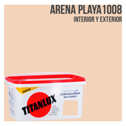 Secchio di vernice a copertura totale da 4 litri | Spiaggia di sabbia - Spiaggia di sabbia - Titan características